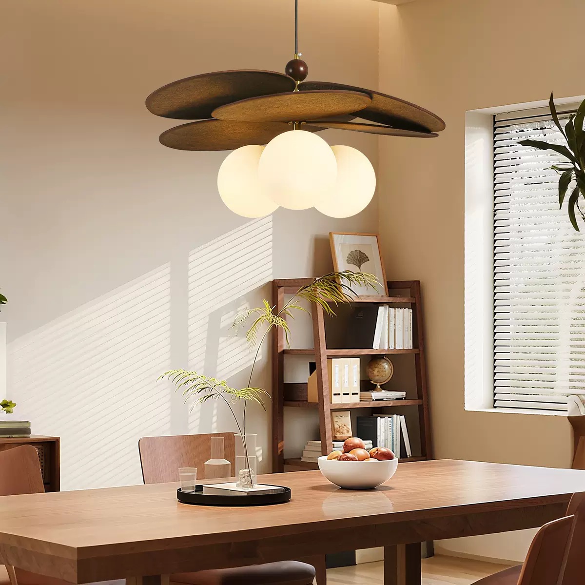 Vintage Rattan Ceiling Chandel - đánh giá và giá Japanese Lighting Decor