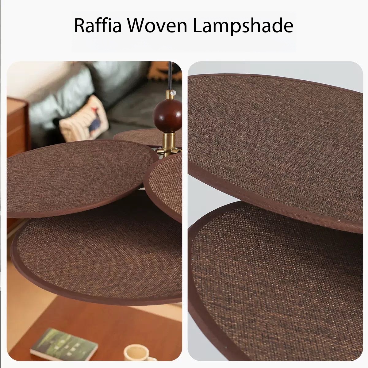 Vintage Rattan Ceiling Chandel - đánh giá và giá Japanese Lighting Decor
