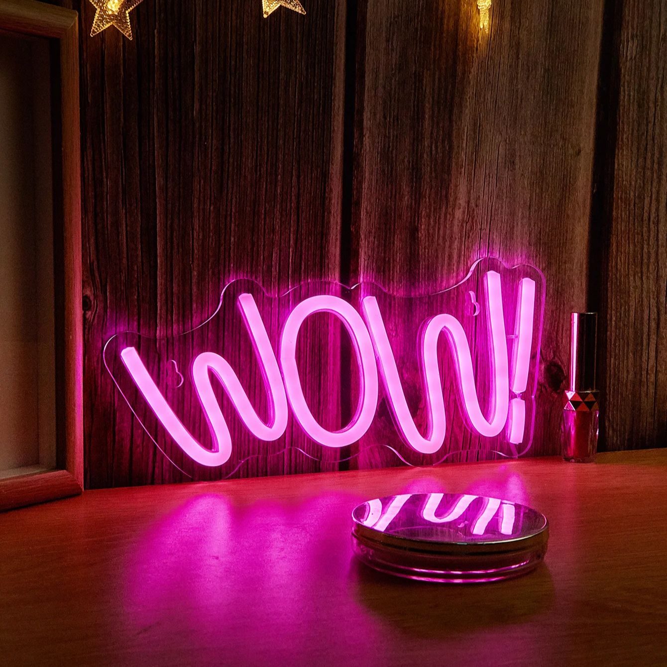 Chi-buy LED Neon WOW  USB Powe - đánh giá và giá Lighting Decor Wow