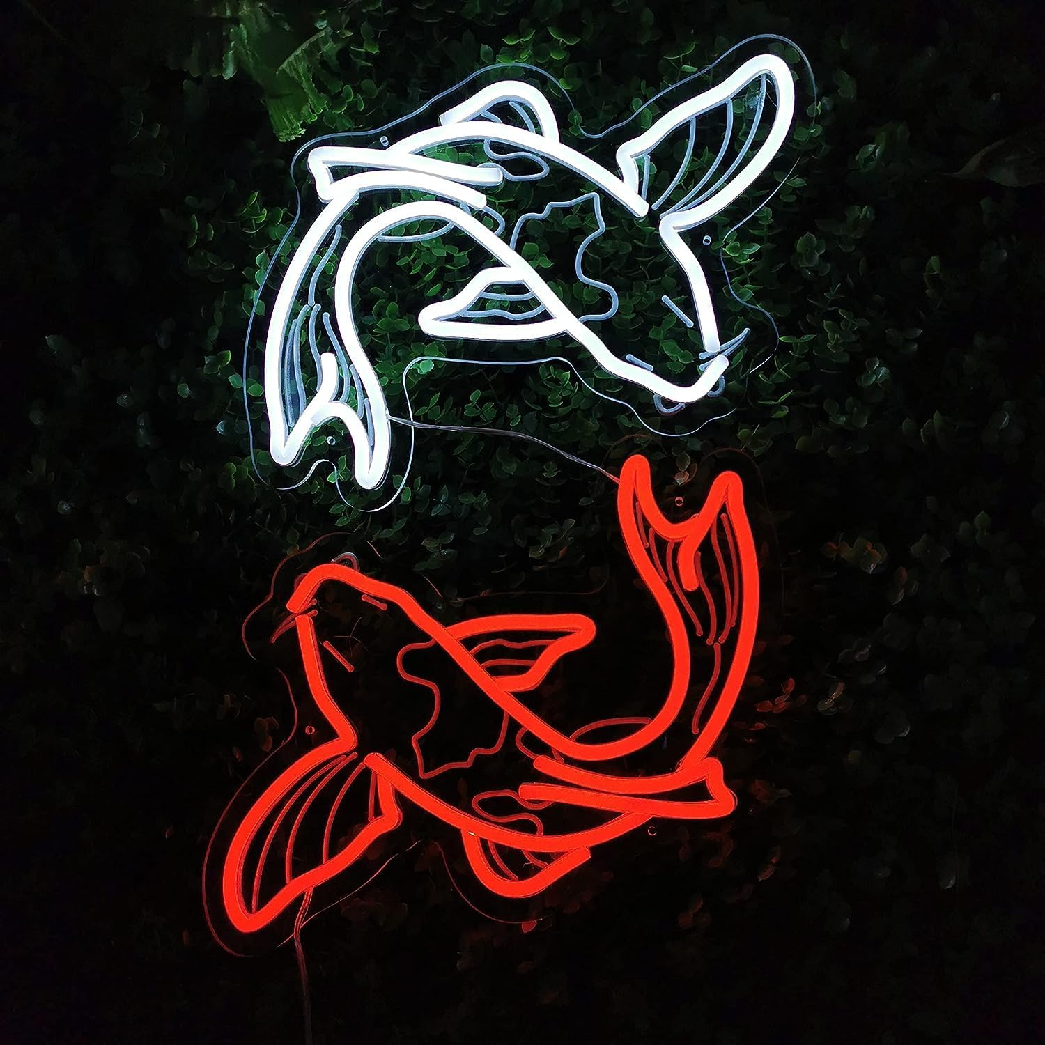 Koi Fish Neon Sign USB LED Neo - đánh giá và giá Japanese Lighting Decor