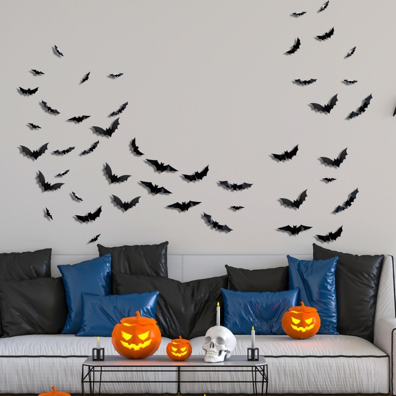 Halloween Glow Glitter Wall St - đánh giá và giá Garage Lighting Decor