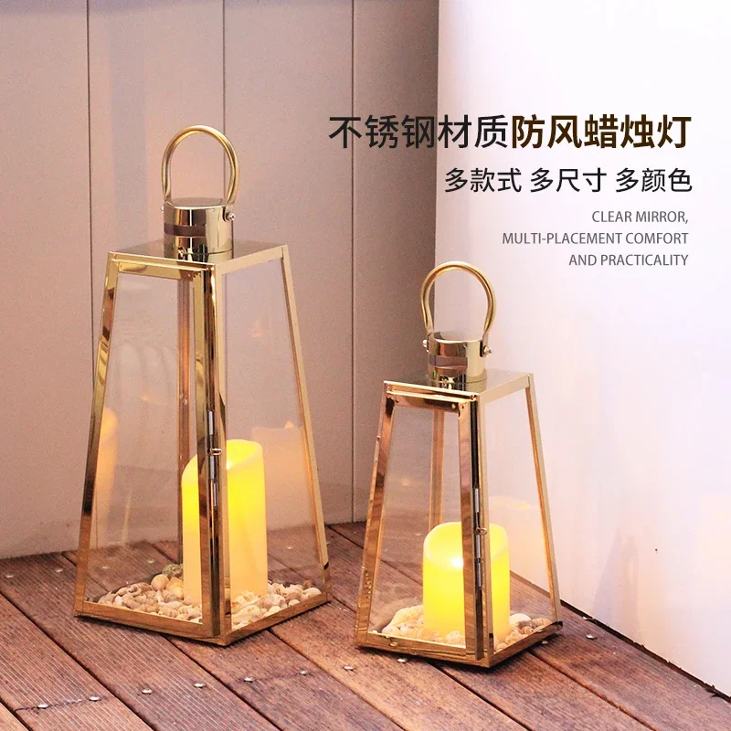 Wind lamp stainless steel cand - đánh giá và giá Lighting Decor Outdoor