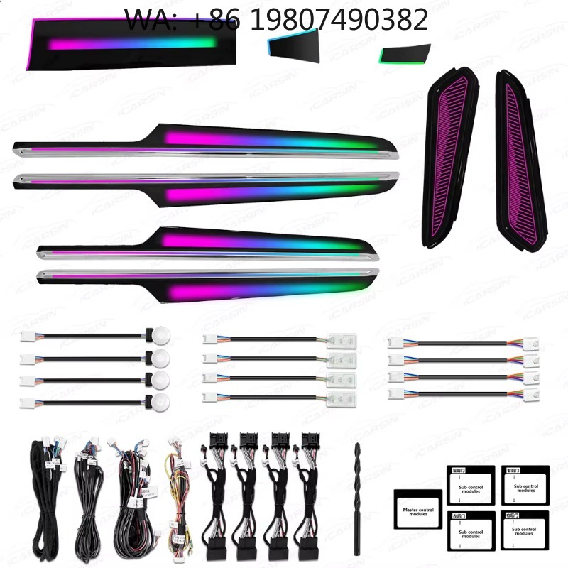 64 Color RGB Dynamic Atmospher - đánh giá và giá Lighting Interior Decor