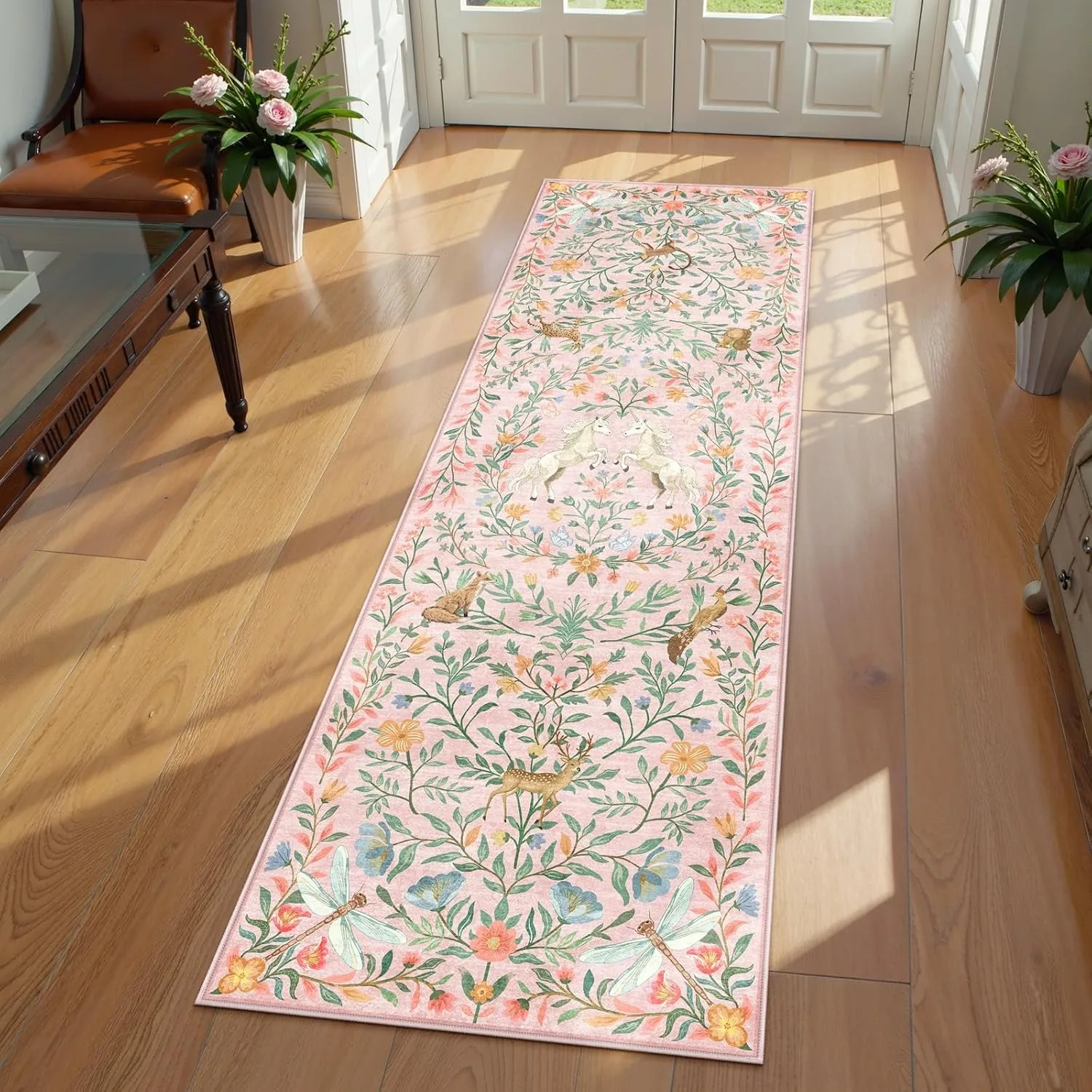 Bug Flower Theme Runner Rug Li - đánh giá và giá Lighting Bug Decor