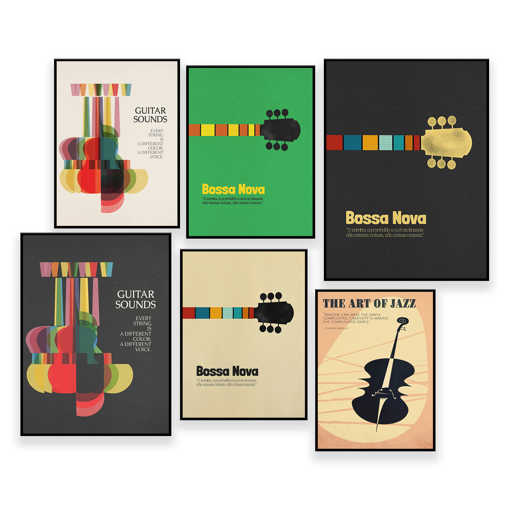 Bossa Nova Poster, Jazz In, Br - đánh giá và giá Nova Decor & Lighting Juletrelys