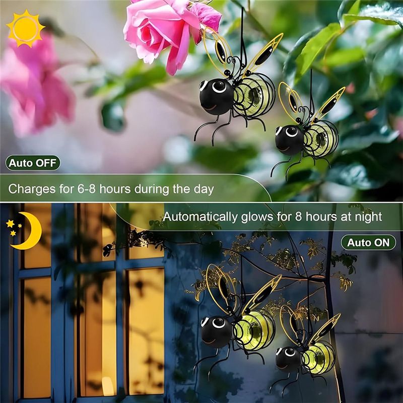 AS94-Solar Bee Simulation Ligh - đánh giá và giá Lighting Bug Decor