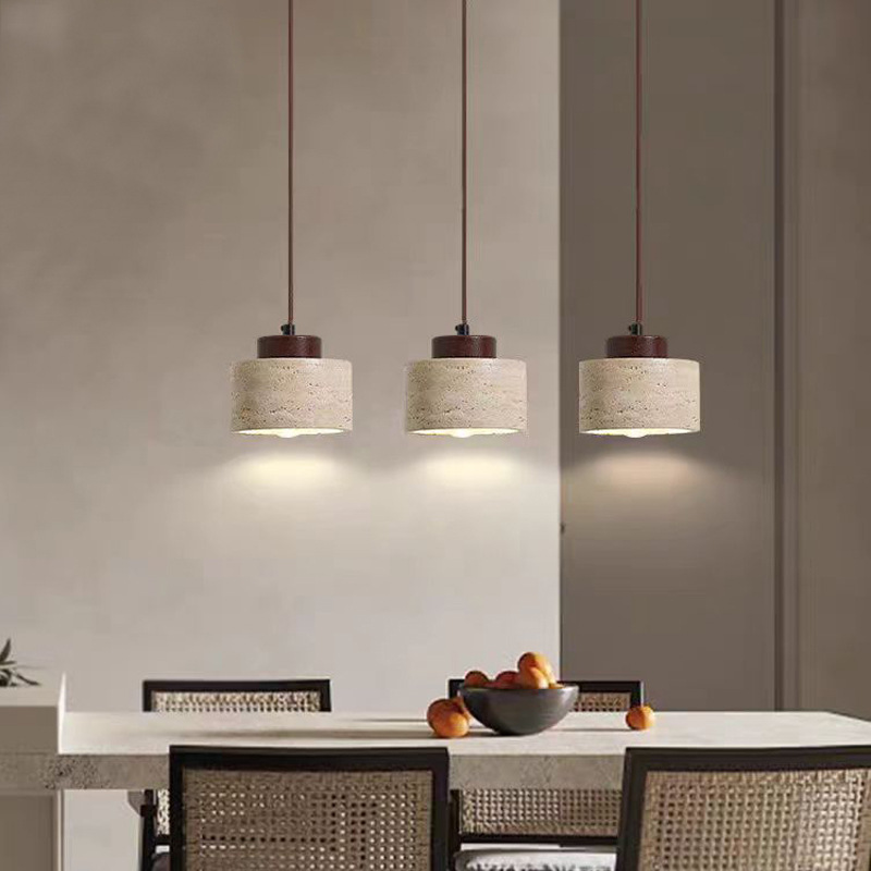Natural Yellow Cave Stone Pend - đánh giá và giá Japanese Lighting Decor