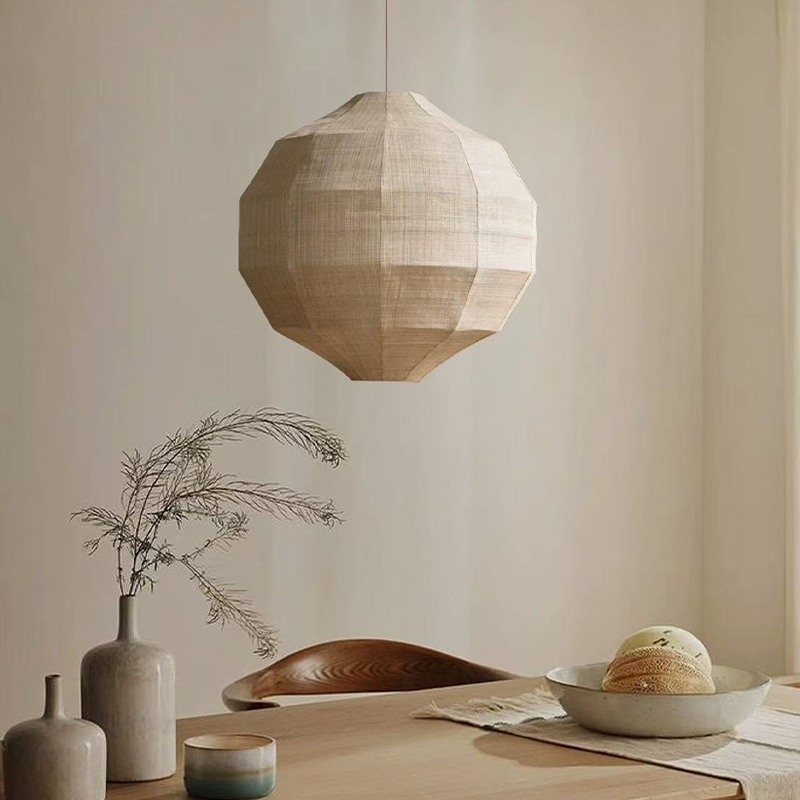 Japanese Wabi Sabi Fabric E27  - đánh giá và giá Japanese Lighting Decor